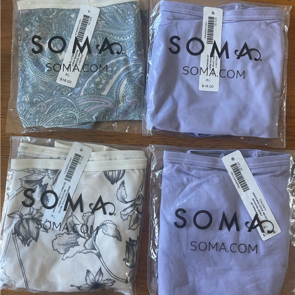 Soma Vanishing Edge Women's Panties Set